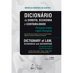 Livro - Dicionário de Direito, Economia e Contabilidade - Português-Inglês - Inglês-Português é bom? Vale a pena?