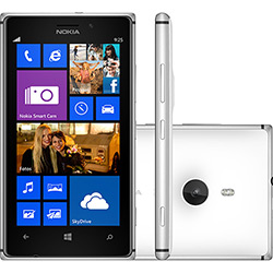 Smartphone Nokia Lumia 925 Desbloqueado Branco Memória Interna 16 GB - 4G Wi-Fi Tela HD 4.5" Windows Phone 8 Câmera 8.7MP Bluetooth GPS é bom? Vale a pena?