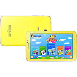 Tablet Samsung Galaxy Tab 3 Kids T2105 8GB Wi-fi Tela 7" Antichoque Android 4.1 Processador Cortex-A9 Dual-core 1.2 GHz - Amarelo é bom? Vale a pena?