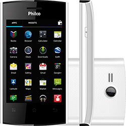Smartphone Dual Chip Philco Phone 350 Dual Desbloqueado, Branco Android 4.0, 3G,Wi-Fi,Câmera 3 MP,Memória Interna 512MB, GPS é bom? Vale a pena?