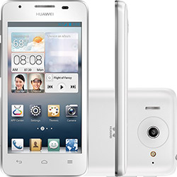 Smartphone Huawei Ascend G510 Desbloqueado Branco Android 4.1 3G/Wi Fi Câmera 5MP 4GB é bom? Vale a pena?