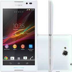 Smartphone Sony Xperia C Desbloqueado Android 4.2 Tela 5" 4GB 3G Wi-Fi Câmera 8MP GPS - Branco é bom? Vale a pena?