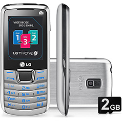 Celular LG A290 Desbloqueado Oi, Prata, Tri Chip, Câmera de 1,3 MP, Memória Interna 4MB e Cartão de Memória 2GB é bom? Vale a pena?