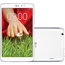 Tablet LG G Pad V500 16GB Wi-fi Tela IPS Full HD 8.3" Android 4.2 Processador Snapdragon 600 Quad-core 1.7 GHz - Branco é bom? Vale a pena?