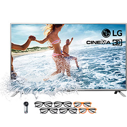 Smart TV LG 3D LED 55" 55LA9650 Ultra HD 4K - 3 HDMI 3 USB 240Hz Wi-fi + 4 Óculos 3D + 2 Óculos Dual Play + Controle Smart Magic Frequência (960Hz) é bom? Vale a pena?