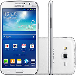 Smartphone Samsung Galaxy Gran 2 Duos Dual Chip Desbloqueado Android 4.3 Tela 5.3" Câmera 8MP TV Digital - Branco é bom? Vale a pena?