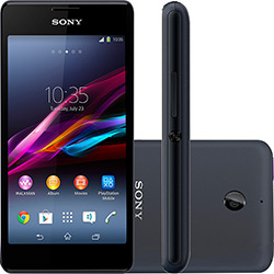 Smartphone Sony Xperia E1 Dual Chip Desbloqueado Android 4.3 Tela 4" 3G Wi-Fi Câmera 3MP TV Digital - Preto é bom? Vale a pena?