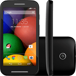 Smartphone Motorola Moto e Dual Chip Desbloqueado Preto Android 4.4 3G Wi-Fi Câmera de 5MP 4GB GPS é bom? Vale a pena?