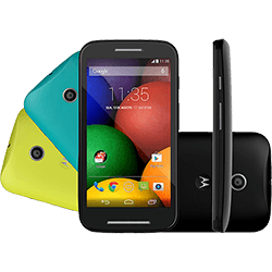 Smartphone Motorola Moto e DTV Colors Dual Chip Android 4.4 Tela 4.3" 4GB 3G Câmera 5MP TV Digital - Preto é bom? Vale a pena?