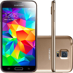 Smartphone Samsung Galaxy S5 Desbloqueado Android 4.4.2 Tela 5.1" 16GB 4G Wi-Fi Câmera 16 MP - Dourado é bom? Vale a pena?