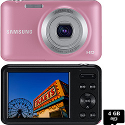 Câmera Digital Samsung ES95 Rosa 16.1MP Zoom 5x Cartão 4GB é bom? Vale a pena?