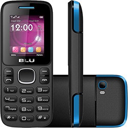 Celular Blu Zoey Desbloqueado Preto-Azul 24MB é bom? Vale a pena?