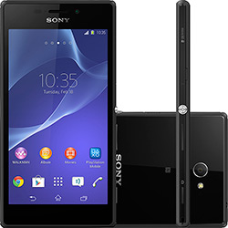Smartphone Sony Xperia M2 Preto Android 4.3 4G 8MP Memória 8GB GPS NFC é bom? Vale a pena?