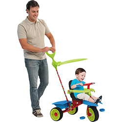 Triciclo Smart Plus com Capota Brinquedos Bandeirante Azul e Verde é bom? Vale a pena?