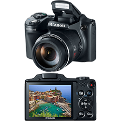 Câmera Semiprofissional Canon SX510 12.1MP Zoom Óptico 30x é bom? Vale a pena?