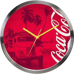 Relógio de Parede Coca-Cola Metal Landscape Rio de Janeiro Vermelho é bom? Vale a pena?