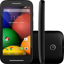 Smartphone Motorola Moto e Dual Chip Desbloqueado Tim Android 4.4 Tela 4.3" 4GB 3G Wi-Fi Câmera 5MP GPS - Preto é bom? Vale a pena?