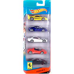 Carrinho Hot Wheels Pacote com 5 Carros Ferrari 5 - Mattel é bom? Vale a pena?