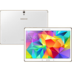 Tablet Samsung Galaxy Tab S T805M 16GB Wi-fi + 4G Tela Super AMOLED 10.5" Android 4.4 Processador Octa-Core - Branco é bom? Vale a pena?