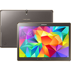 Tablet Samsung Galaxy Tab S T805M 16GB Wi-fi + 4G Tela Super AMOLED 10.5" Android 4.4 Processador Octa-Core - Cinza/Bronze é bom? Vale a pena?