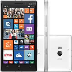 Smartphone Nokia Lumia 930 Desbloqueado Windows 8.1 32GB 4G Wi-Fi Câmera 20MP - Branco é bom? Vale a pena?