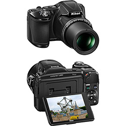Câmera Digital Semi-profissional Nikon Coolpix L830 com 16MP Zoom Ótico de 34x Preta é bom? Vale a pena?