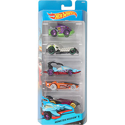 Hot Wheels Pacote com 5 Carros Monster 5 - Mattel é bom? Vale a pena?