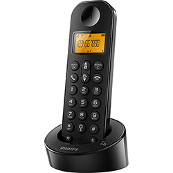 Telefone Sem Fio Philips Preto D1201B/BR com Identificador de Chamadas é bom? Vale a pena?