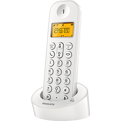 Telefone Sem Fio Philips Branco DB1201W/BR com Identificador de Chamadas é bom? Vale a pena?