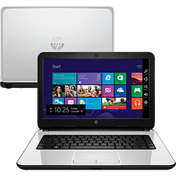 Notebook HP 14-r050Br Intel Dual Core 4GB 500GB Tela LED 14" Windows 8.1 - Branco é bom? Vale a pena?