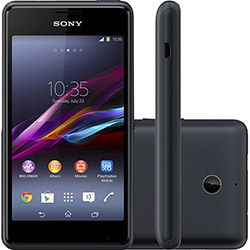 Smartphone Sony Xperia E1 Dual Chip Desbloqueado Claro Android 4.3 Tela 4" 4GB Wi-Fi Câmera 3MP - Preto é bom? Vale a pena?
