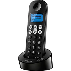 Telefone Sem Fio Preto Philips D1261B/BR com Identificador de Chamadas, Viva Voz e Secretária Eletrônica é bom? Vale a pena?