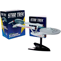 Livro - Star Trek: Light-Up Starship Enterprise Mini Kit é bom? Vale a pena?