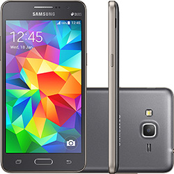 Smartphone Samsung Galaxy Gran Prime Duos Dual Chip Desbloqueado Tim Android 4.4 Tela 5" 8GB 3G Wi-Fi Câmera 8MP Cinza é bom? Vale a pena?