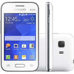 Smartphone Samsung Galaxy Young 2 Duos Dual Chip Desbloqueado Android 4.4 Tela 3.5" 4GB 3G Câmera 3MP TV Digital - Branco é bom? Vale a pena?