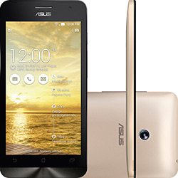 Smartphone Asus ZenFone 5 Dual Chip Desbloqueado Android 4.4 Tela 5" 16GB 3G Wi-Fi Câmera 8MP - Dourado é bom? Vale a pena?