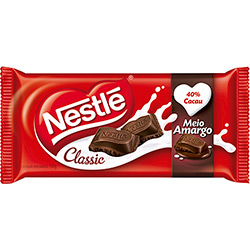 Barra de Chocolate Classic Meio Amargo Nestlé 150g é bom? Vale a pena?