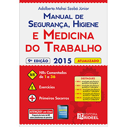 Livro - Manual de Segurança, Higiene e Medicina do Trabalho - 2015 é bom? Vale a pena?