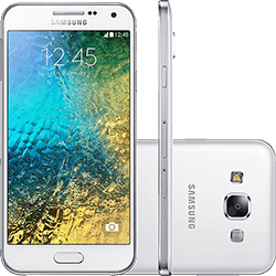 Smartphone Samsung Galaxy E5 Duos Dual Chip Desbloqueado Android 4.4 Tela Amoled HD 5" 16GB 4G Wi-Fi Câmera 8MP - Branco é bom? Vale a pena?