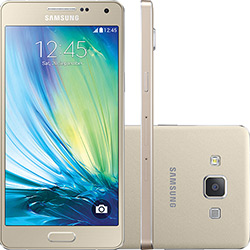 Smartphone Samsung Galaxy A5 Duos Dual Chip Desbloqueado Android 4.4 Tela 5" 16GB 4G Câmera 13MP - Dourado é bom? Vale a pena?