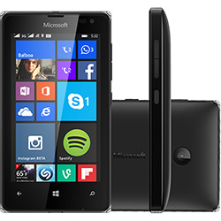 Smartphone Microsoft Lumia 532 DTV Dual Chip Desbloqueado Windows Phone 8.1 Tela 4" 8GB 3G Câmera 5MP com TV Digital - Preto é bom? Vale a pena?