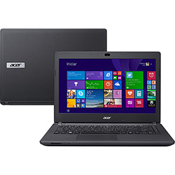 Notebook Acer ES1-411-C8FA Intel Quad Core 4GB 500GB Tela LED 14" Windows 8.1 - Preto é bom? Vale a pena?