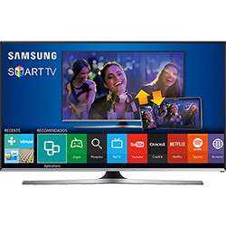Smart TV LED 55" Samsung UN55J5500AGXZD Full HD 3 HDMI 2 USB 120Hz CMR é bom? Vale a pena?