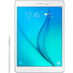 Tablet Samsung Galaxy Tab A 4G SM-P555M com S Pen, Tela 9.7”, 16GB, Câmera 5MP, GPS, Android 5.0, Processador Quad Core 1.2 Ghz – Branco é bom? Vale a pena?