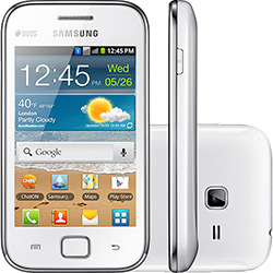 Smartphone Galaxy Ace Duos Branco S6802 - Dual Chip GSM - 3G. WiFi. Android. Câmera 5MP. Filmadora. Mp3 Player. Radio FM. GPS. Fone de Ouvido. Cabo USB é bom? Vale a pena?