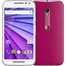 Smartphone Motorola Moto G 3ª Geração Edição Especial Pink Dual Chip Desbloqueado Android 5.1 Tela HD 5" Memória Interna 16GB 4G Câmera 13MP Processador Quad Core 1.4GHz - Branco é bom? Vale a pena?