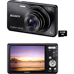 Câmera Digital Sony Cyber-shot DSC-W690 16.1 MP C/ 10x Zoom Óptico Cartão 8GB Preta é bom? Vale a pena?