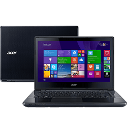 Notebook Acer E5-471-34W1 Intel Core I3 4GB 500GB LED 14'' Windows 8.1 - Preto é bom? Vale a pena?