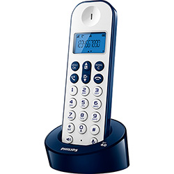 Telefone Sem Fio Azul Philips D1211WD/BR com Identificador de Chamadas e Viva Voz é bom? Vale a pena?