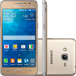 Smartphone Samsung Gran Prime Duos G531H Dual Chip Desbloqueado Oi Android 5.1 5" 8GB 3G 8MP - Dourado é bom? Vale a pena?